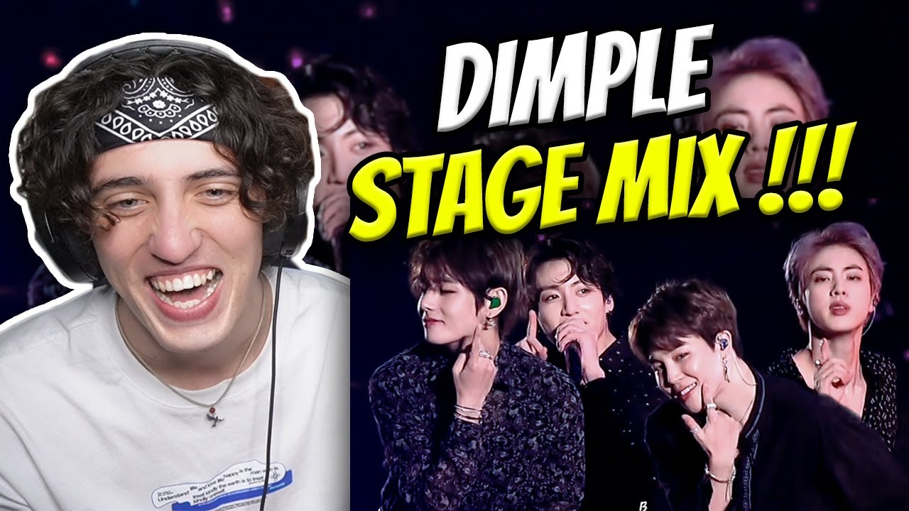 South African Reacts To BTS 'Dimple' Lyrics + STAGE MIX !!! (The Amount Of Thrusts 😂)