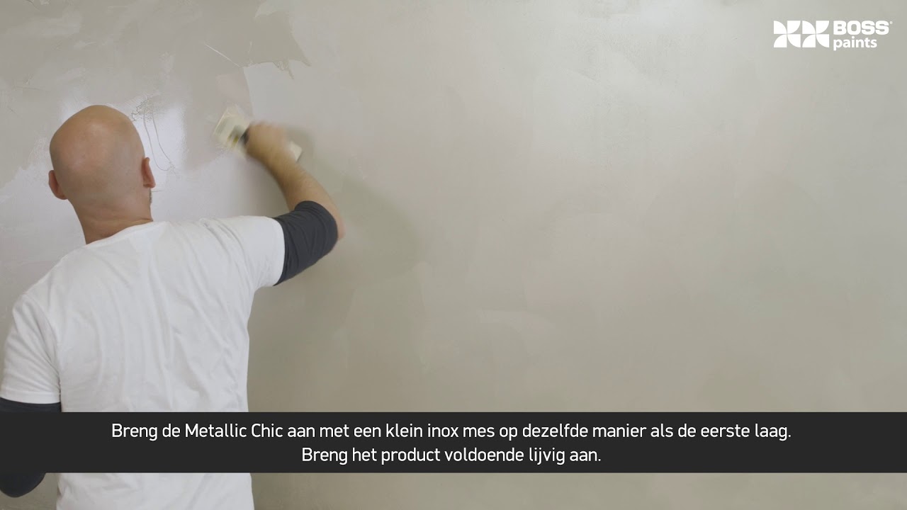 Metallic Chic Stuc aanbrengen