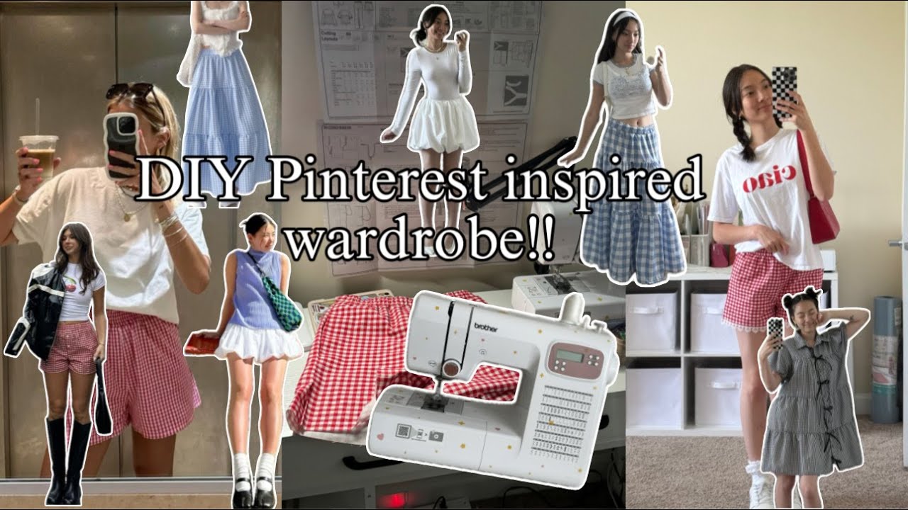 SEWING MY PINTEREST BOARD TO LIFE🧵✨ bc I’m delulu and I love clothes ❤️