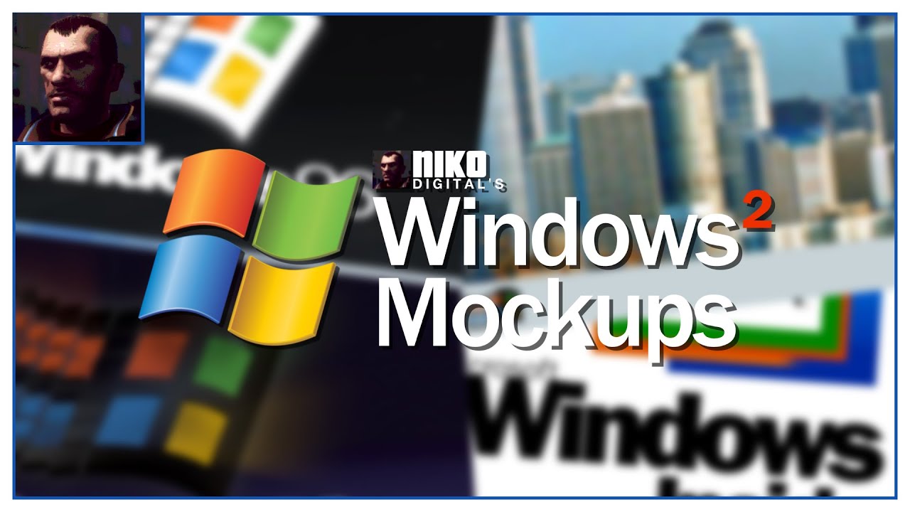 Niko Digital's Windows Mockups 2