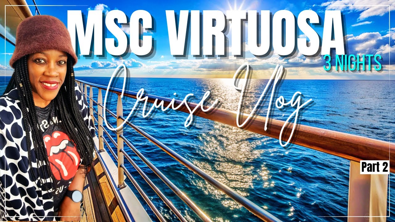 FREE Activities On MSC Virtuosa | Why I Love Travel | Cruise Vlog | Bucket List✔️