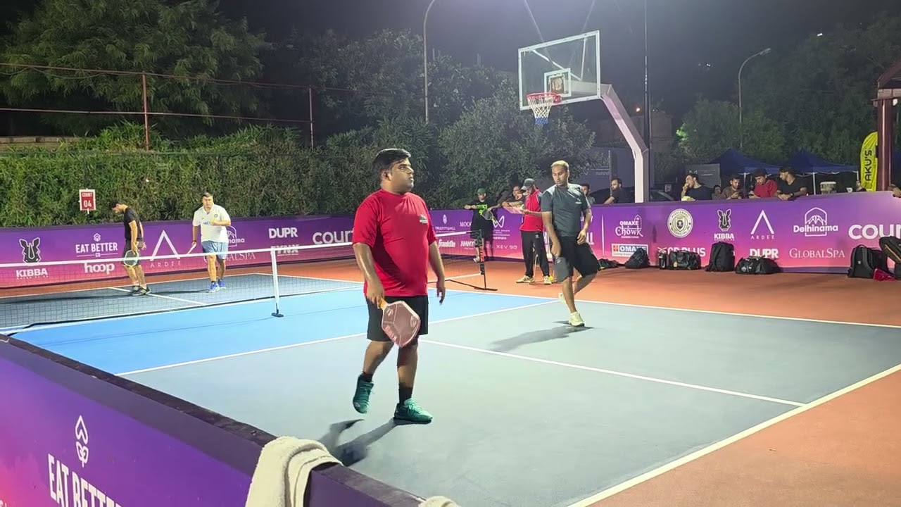 Delhi Pickleball Sundowner Intermediate Group Stage Match 1 Rayaan Taneja and Aditya Chabbra