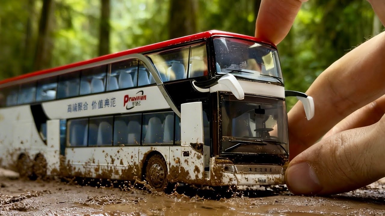 Setra S431 DT Double-Deck Bus Diecast Model | Unboxing and Features