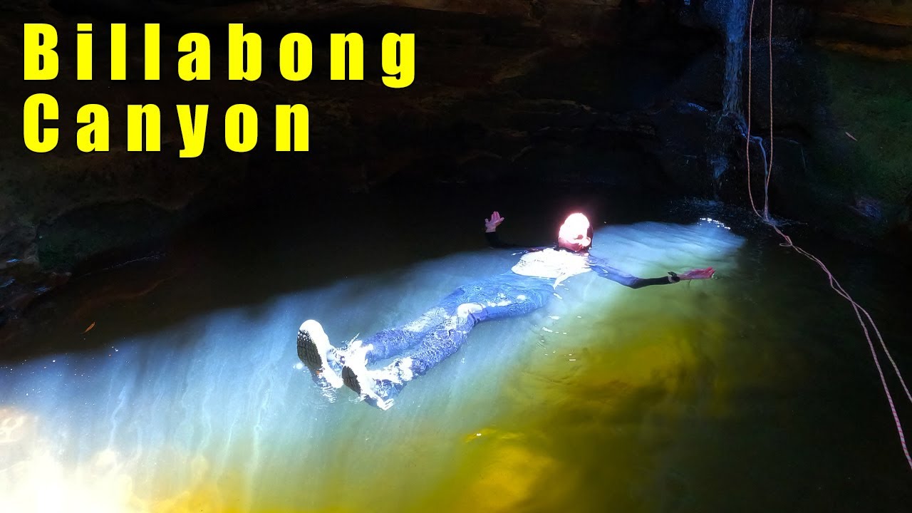 Billabong Canyon - Newnes Plateau - Lithgow - Blue Mountains Canyoning - 4K