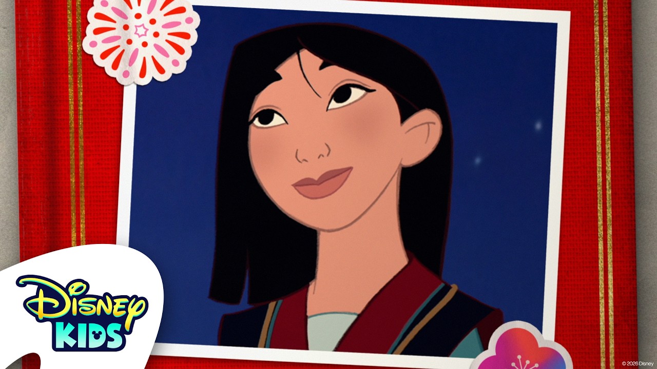 Meet Mulan 🌸⚔️ | @disneykids