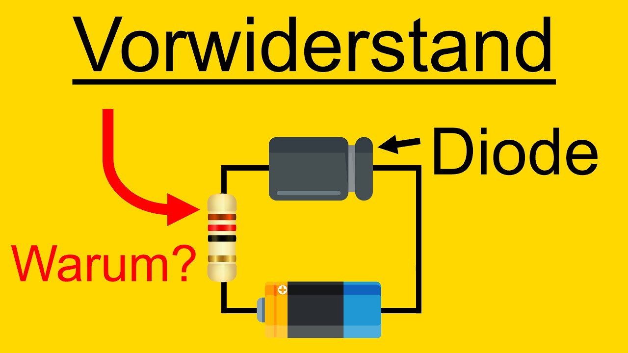 Vorwiderstand der Diode