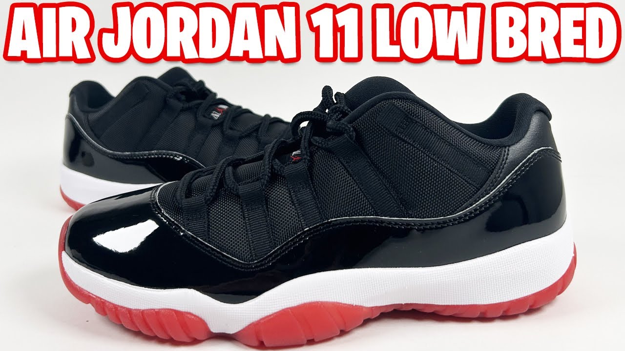 AIR JORDAN 11 LOW BRED 2025 REVIEW: EVERYTHING YOU NEED TO KNOW + 1996 VS 2025 COMPARISON