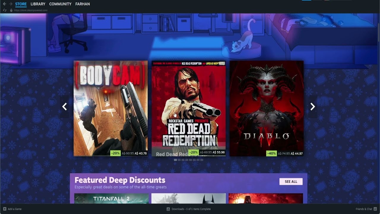 Steam Awards Nomination 2024 - Winter Sale 2024 - Free Stickers - Winter seasonal badge