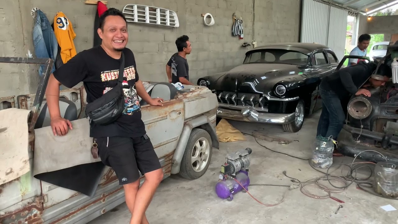 Minicoper pickup handmade ada di magelang | replika mobil tua ada disini 082330209055
