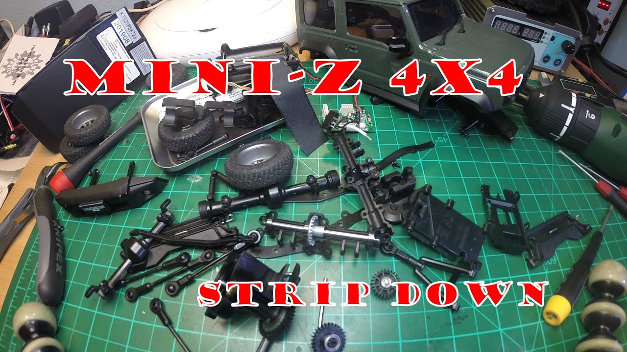 Mini-Z 4x4: Tear down