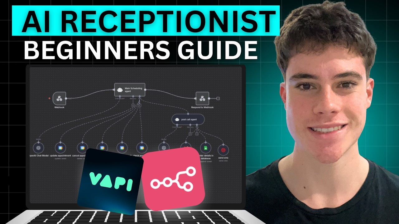 Beginner&rsquo;s Guide To Building An AI Receptionist With VAPI & n8n (2026)