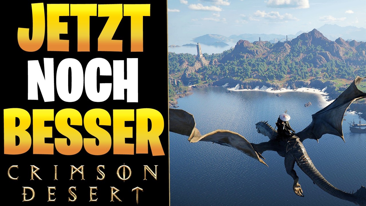 Crimson Desert ist JETZT NOCH BESSER - Patch 1.02 mit Grafik Upgrade, Steuerungs Option & Bugfixes