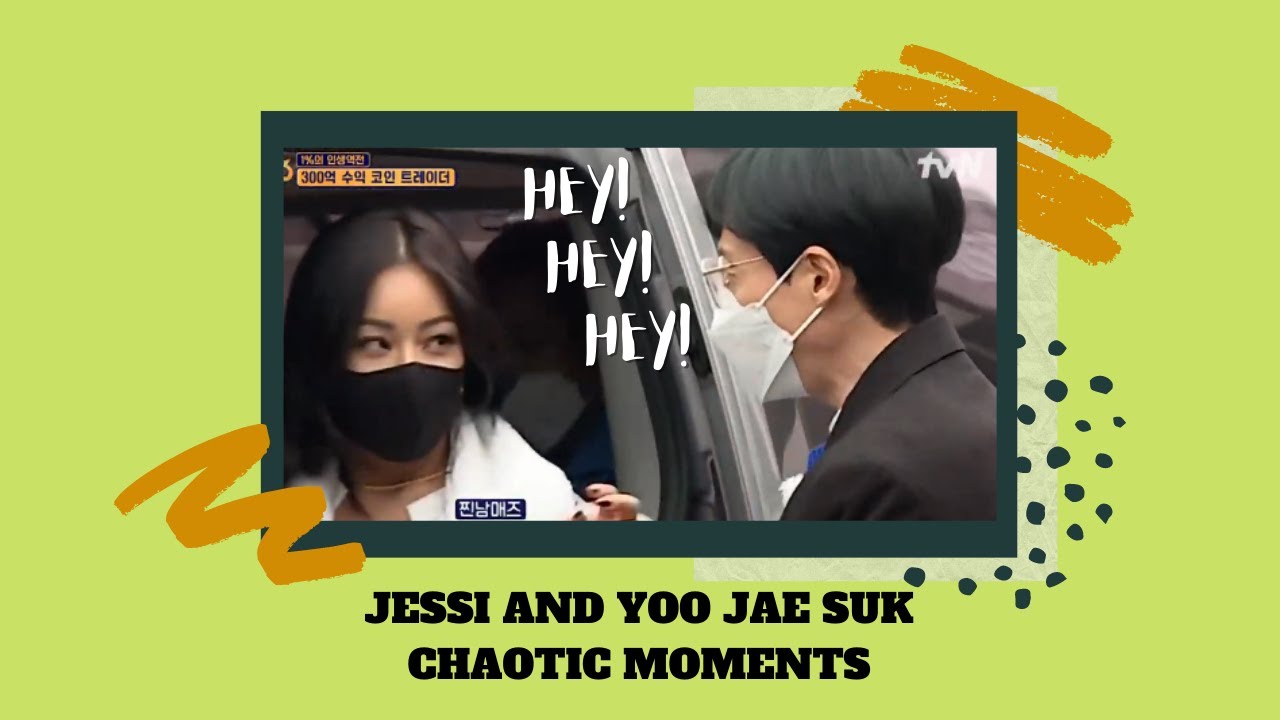 #Jessi and #YooJaeSuk chaotic moments | Sixth Sense (식스센스) S3Ep1