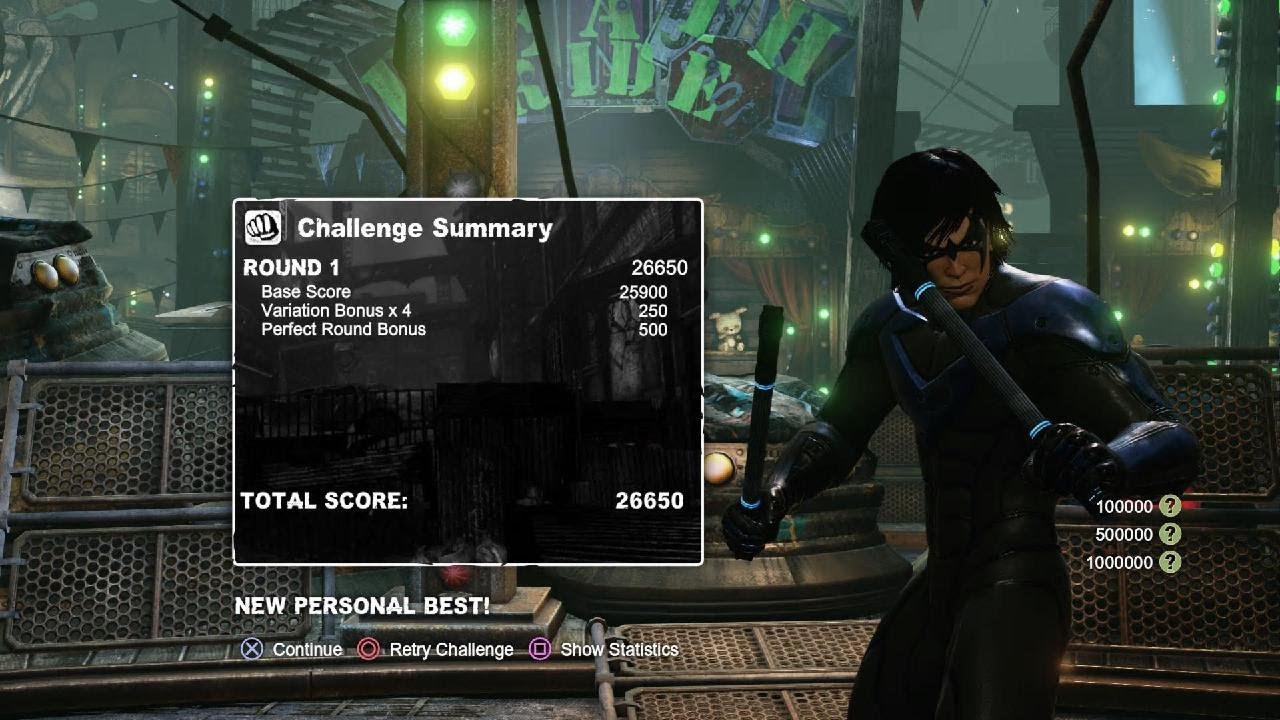 The Joker's Carnival Nightwing Gameplay