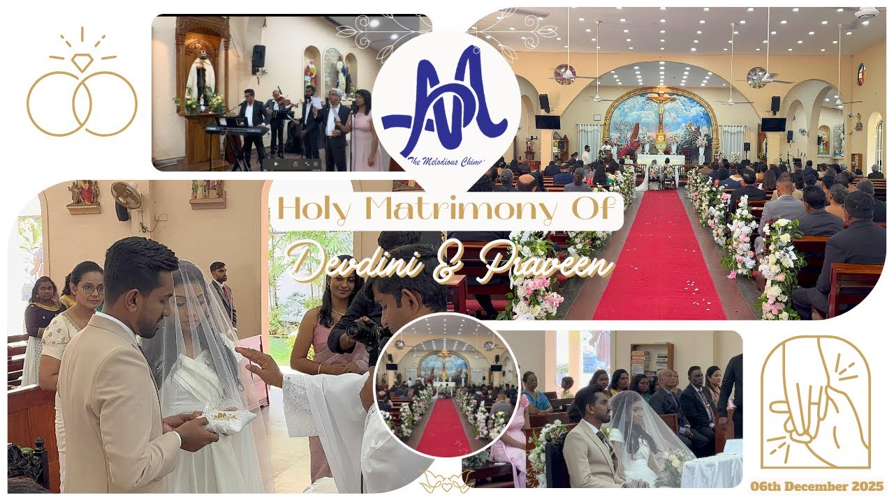 Devdini & Praveen | Complementary Video | #melodiouschimeschoir  #weddingchoirsrilanka 