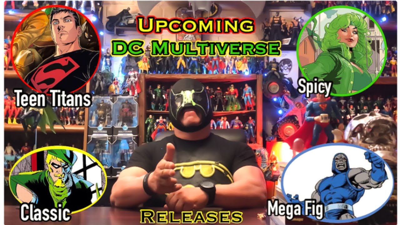 Upcoming DC Multiverse Releases
