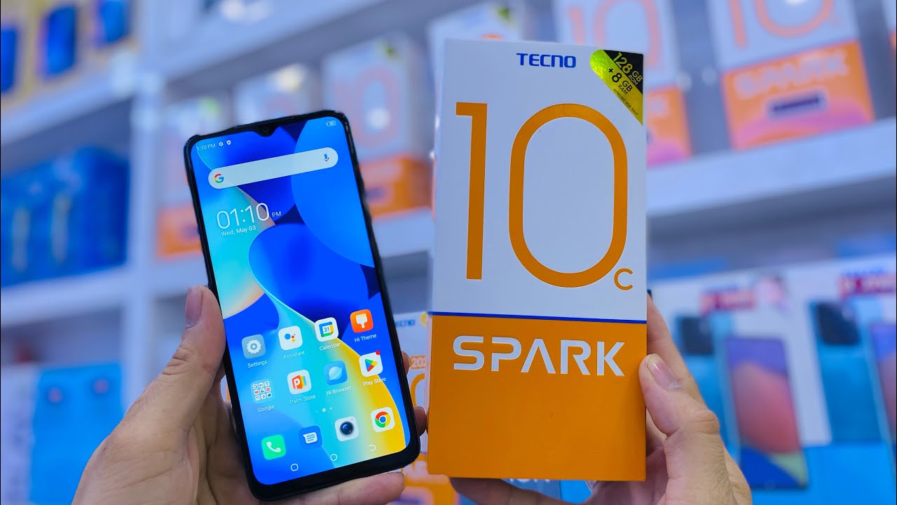 Tecno Spark 10c 8gb 128gb 5000mAh battery 🔋
