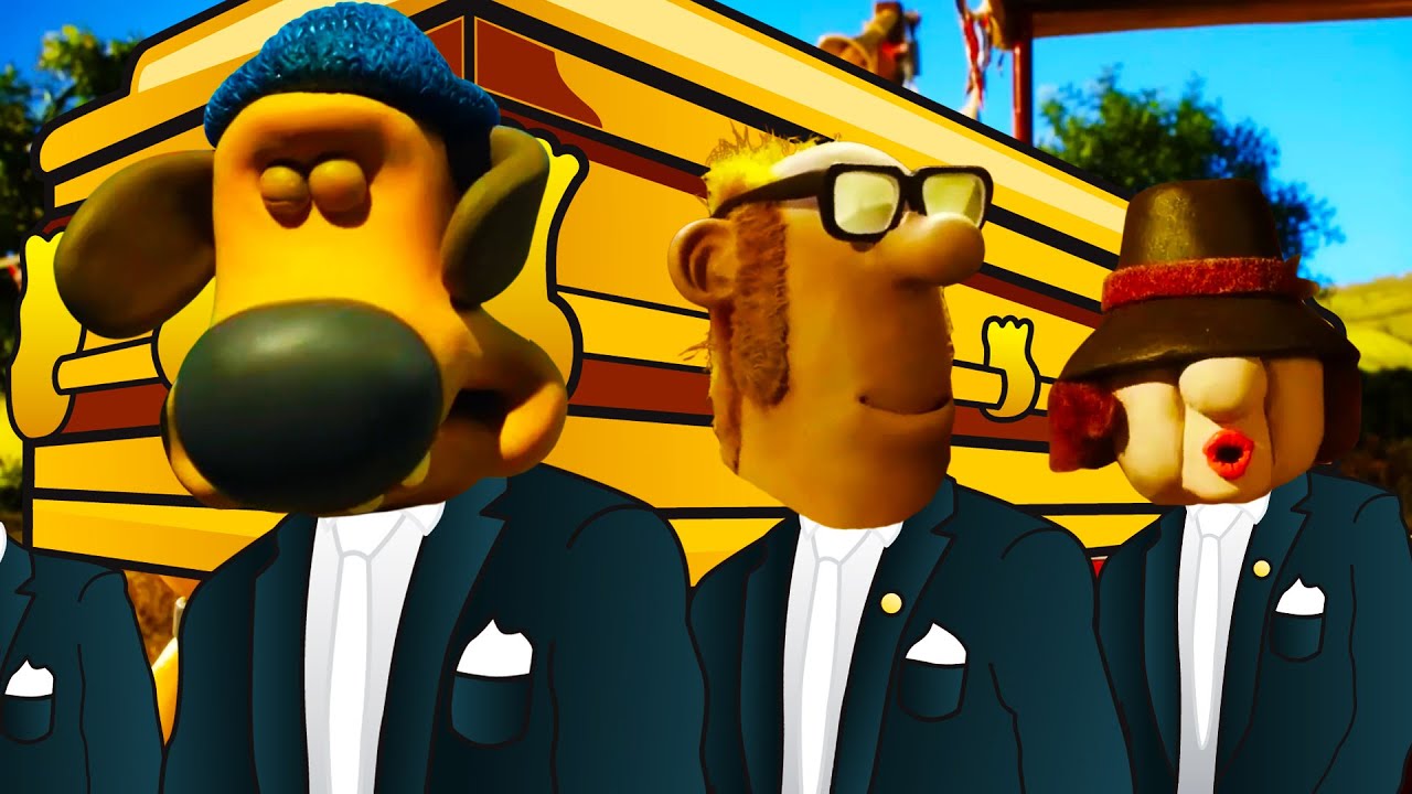 Shaun The Sheep EPIC COLLECTION! Part 2 - Coffin Dance Song (COVER)