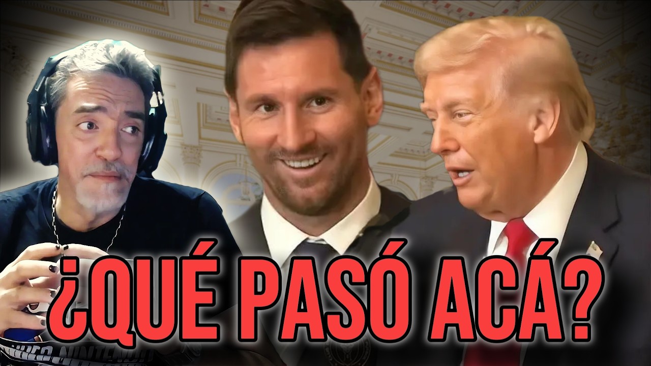 MESSI con TRUMP. ¿Qué habría hecho el DIEGO?