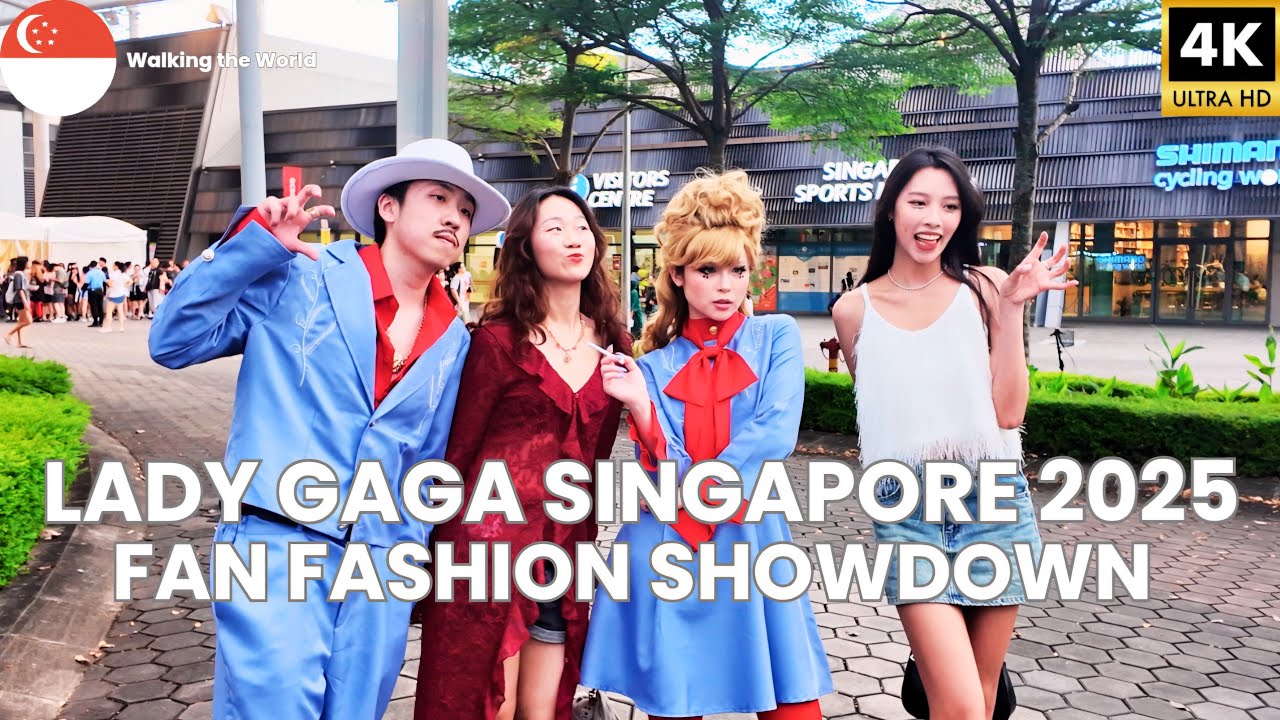Lady Gaga Singapore 2025: Little Monsters' Fashion Moments on the Final Night! [4K]