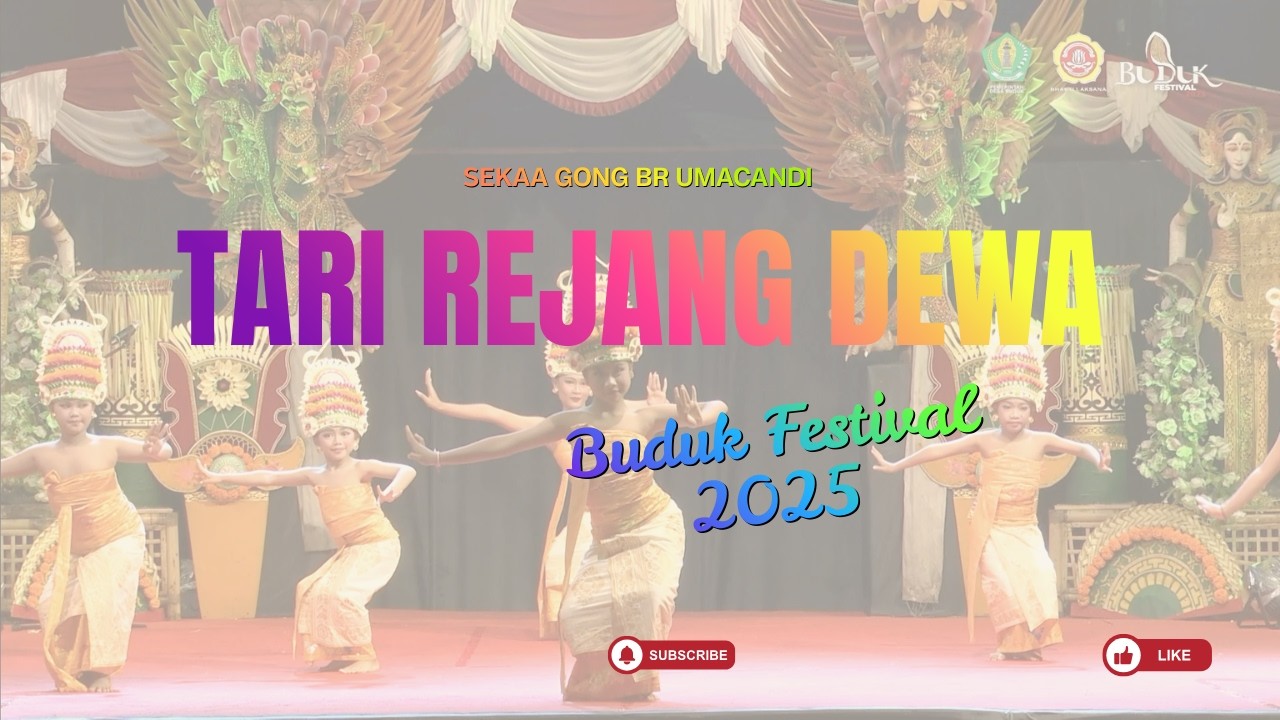 Tari Rejang Dewa Sekaa Gong Br Umacandi Buduk Festival 2025