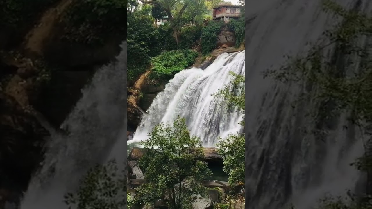 Hulu Ganga Waterfall || One of Most Beautiful Waterfall in Sri Lanka || Slow motion capture