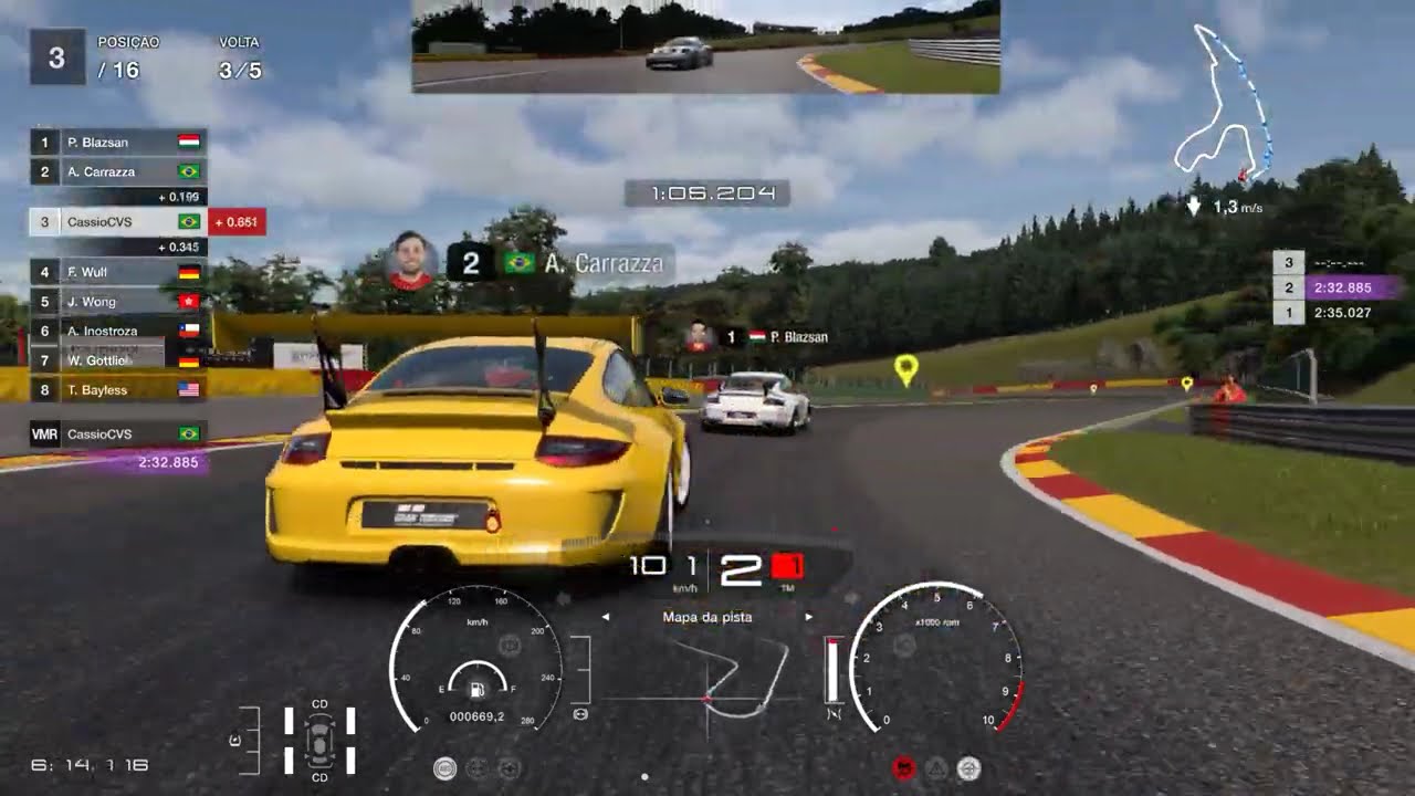 GRAN TURISMO 7 PS5 - Porsche Cup - Spa Francorchamps