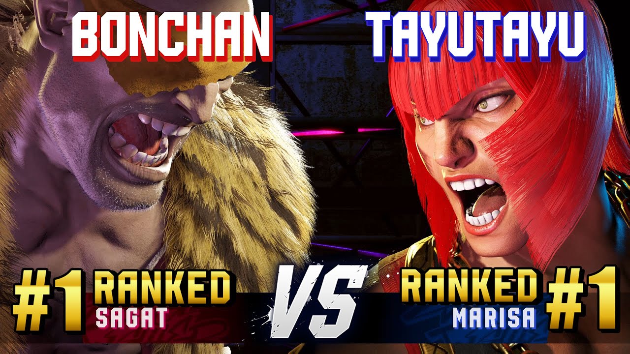 SF6 ▰ BONCHAN (#1 Ranked Sagat) vs TAYUTAYU (#1 Ranked Marisa) ▰ High Level Gameplay