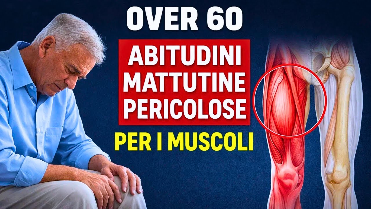 ANZIANI: 5 Abitudini Mattutine da Evitare per Prevenire la Perdita Muscolare | BENESSERE OVER 60