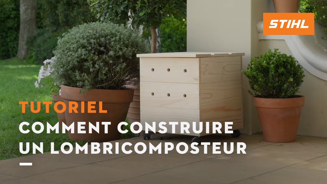 Comment construire un lombricomposteur en bois ? - Projet bricolage et DIY STIHL