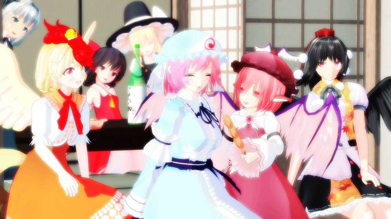 【東方MMD紙芝居】幽々子様は満たされたい