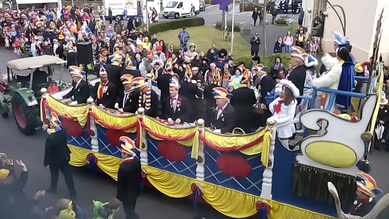 Rosenmontagszug Seligenstadt 2017 1. Teil