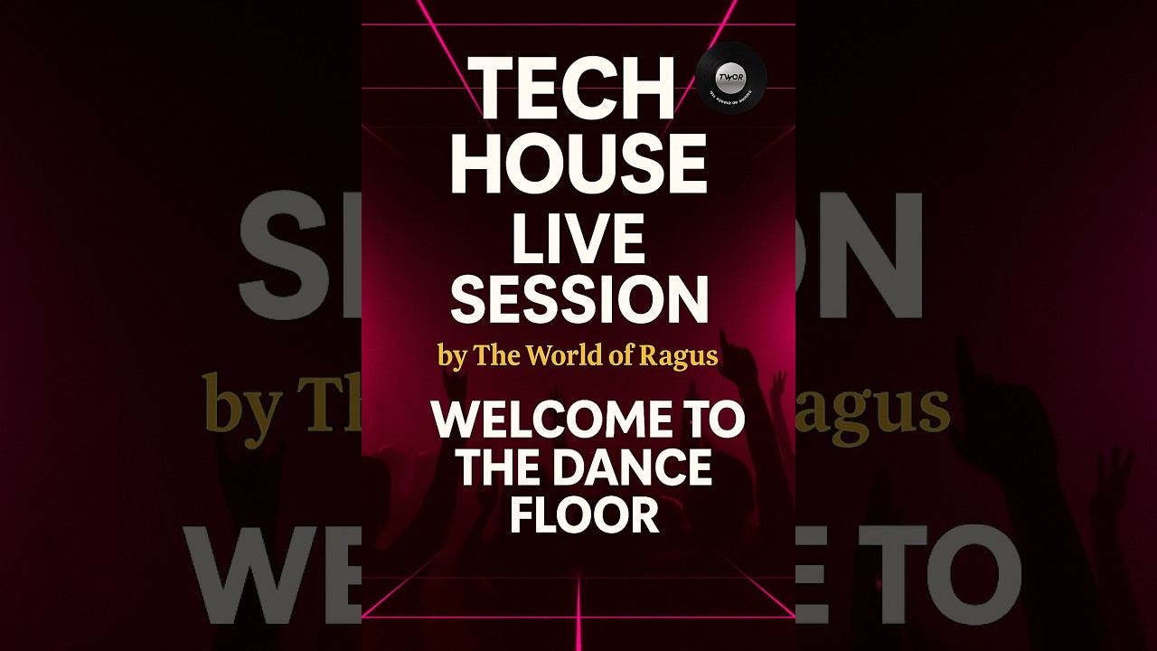 Tech House Live Set | Underground Friday Night Groove Session