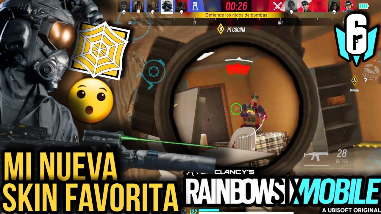 LA MEJOR SKIN DEL JUEGO! JÄGER TÁCTICO ESTÁ GENIAL! 💪🏼😲 Rainbow Six Mobile R6M 