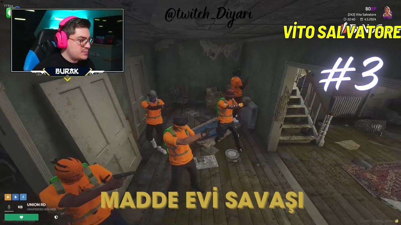 Vito Salvatore - BORP MADDE EVİNDE SAVAŞ #borp #roleplay ( BÖLÜM #308 )