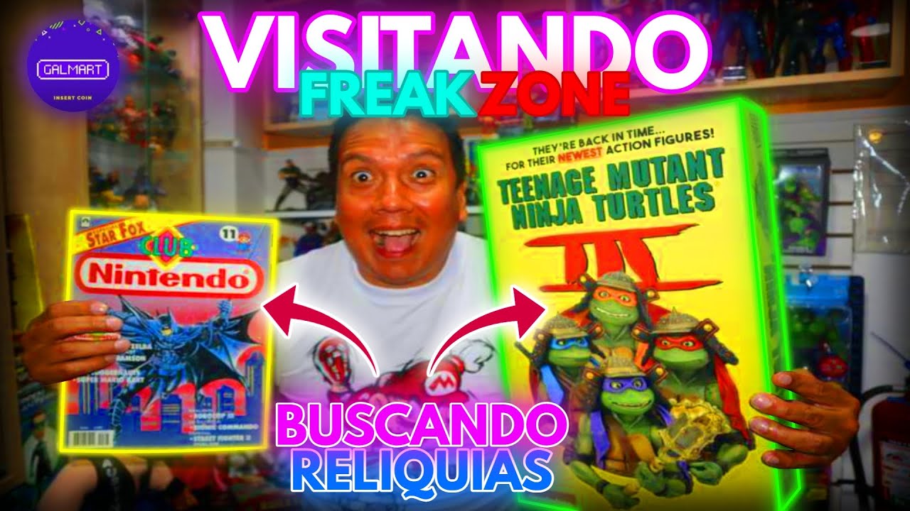REGRESAMOS A LOS 80S Y 90S FULL VINTAGE CON FREAKZONE