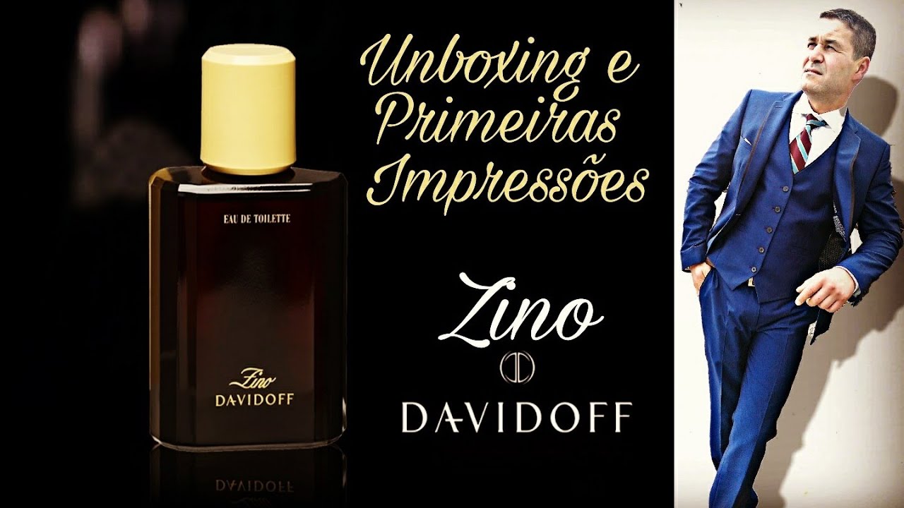 Perfume Zino Davidoff (1988) Unboxing e Primeiras Impressões🌷💥🚬