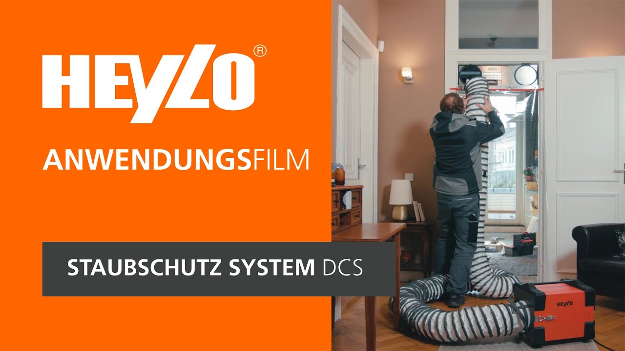 Staubschutzsysteme DCS [Heylo]: Wie renoviere ich staubfrei? Staubschutzsysteme in der Anwendung.