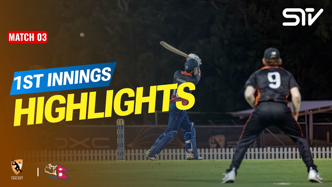 Nepal Innings Highlights | NT Strike vs Nepal | Match 3 | Top End 2026 | ZP1T