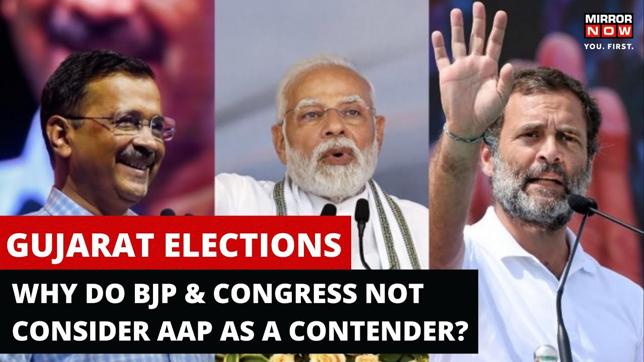 Gujarat Elections | Why BJP & Congress Rejected AAP As A Contender | BJP vs AAP | BJP vs Congress