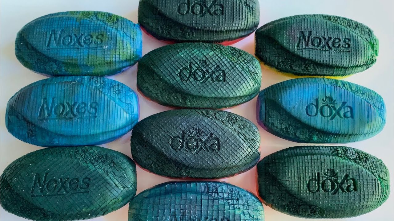 Cutting Soap Cubes on Doxa Soap