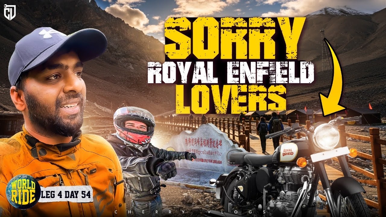 Riding Royal Enfield In China 👎@CherryVlogsCV 