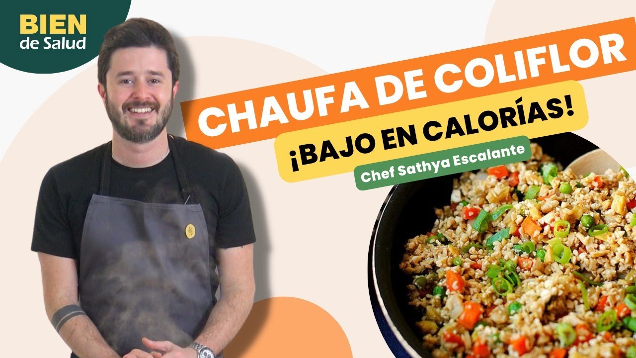 ¡RICO CHAUFA DE COLIFLOR BAJO EN CARBOHIDRATOS! | Chef Sathya Escalante