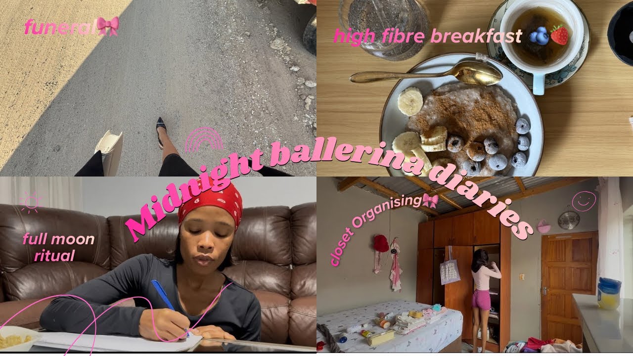 A few days in my life | organizing my closet🎀, life chats, full moon ritual?✨