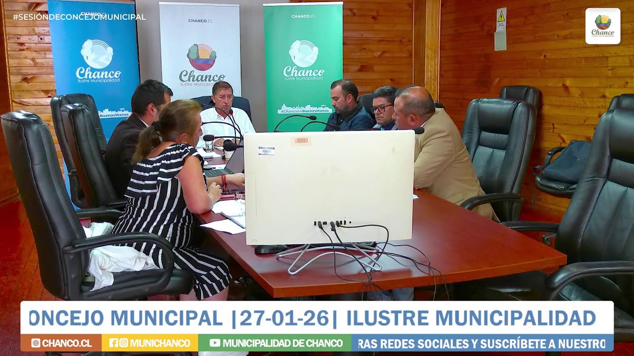 🔴 EN VIVO 🔴| SESIÓN ORDINARIA DE CONCEJO MUNICIPAL | 27-01-26