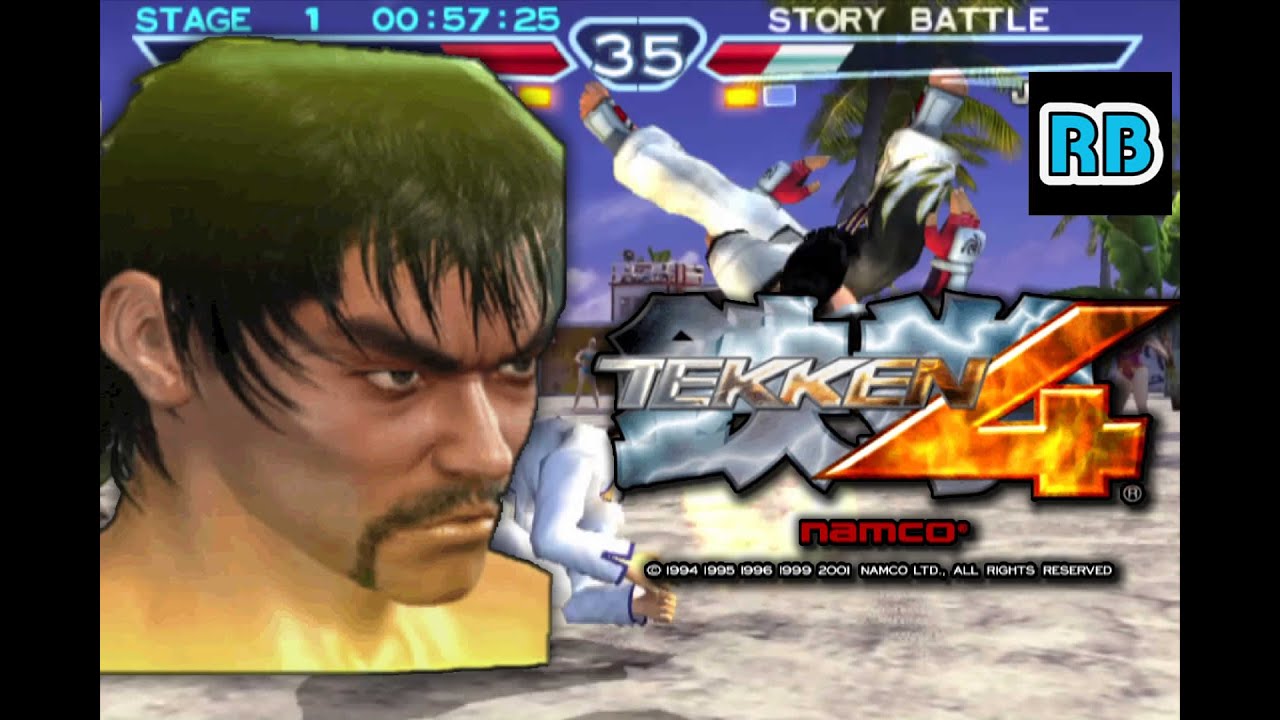 2002 PS2 Tekken 4 Law UltraHard ALL