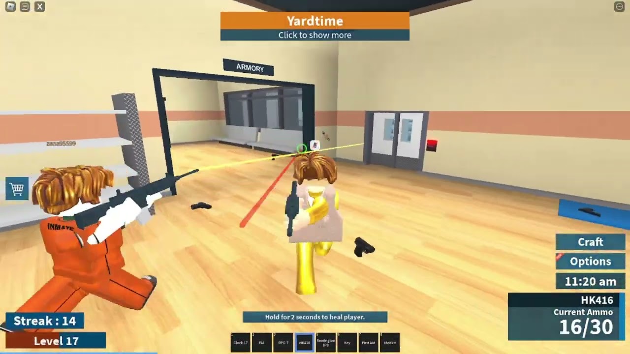 Roblox Prison life v3 Gameplay #3 (With Music)