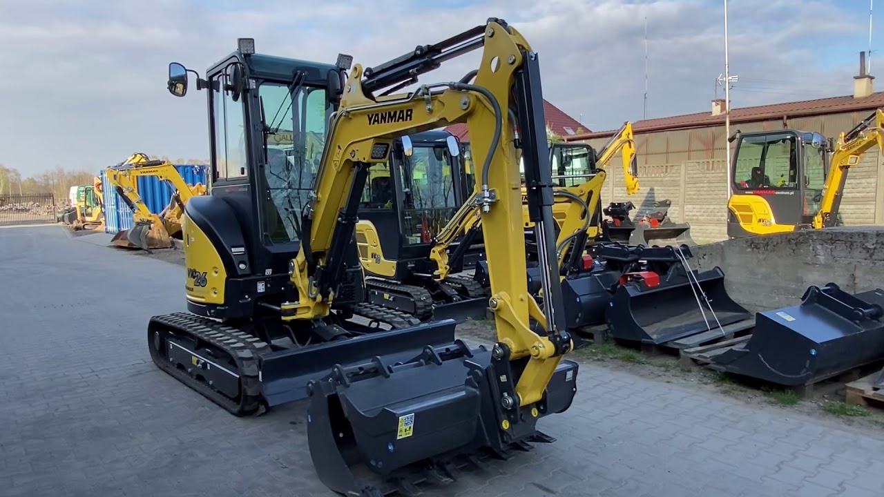 Yanmar vio26-6 ; vio27-6 porównanie maszyn i prezentacja