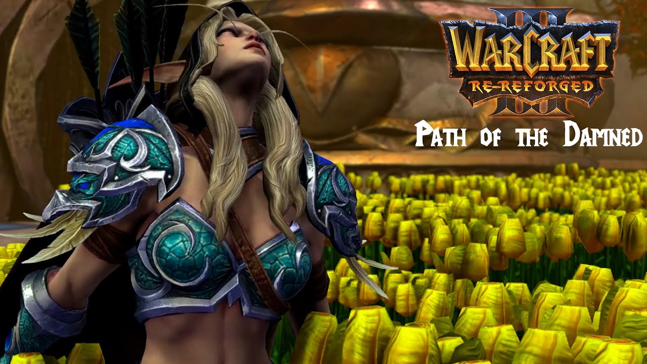 Warcraft 3 Re-Reforged: Path of the Damned - Silvermoon - The Death of Sylvanas (CINEMATIC)