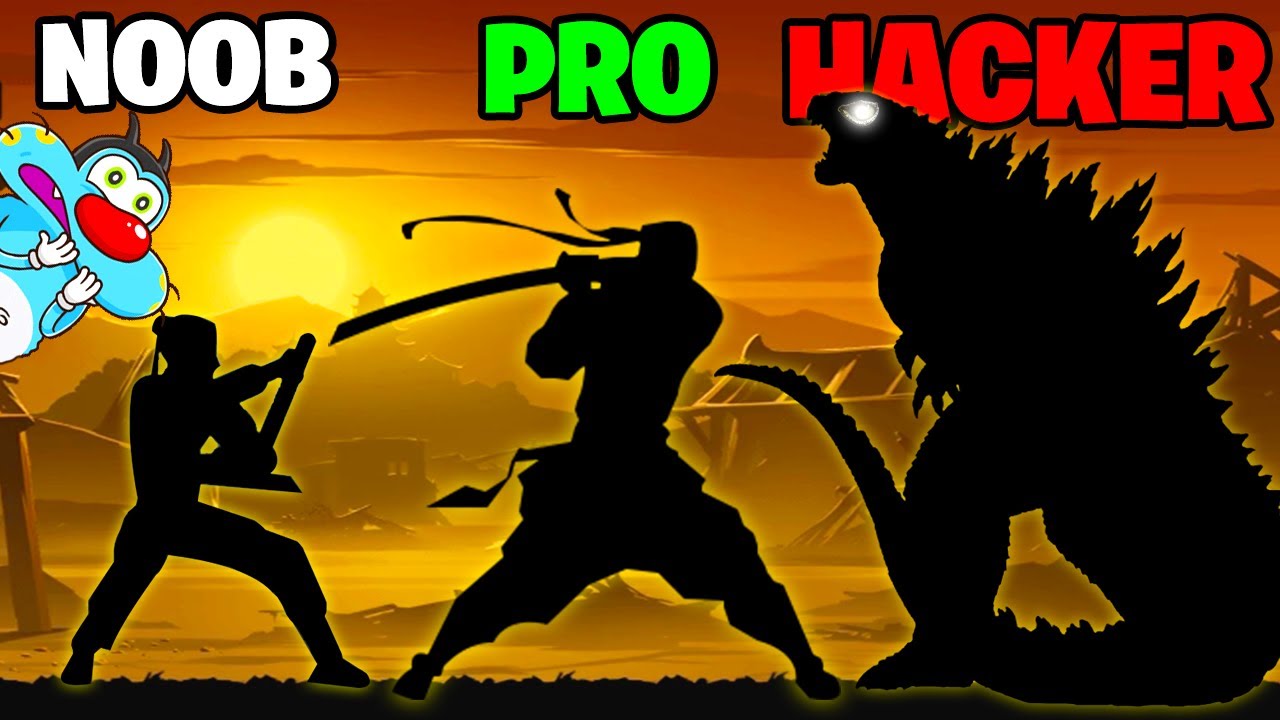 NOOB vs PRO vs HACKER | In Shadow Fight 2 | With Oggy And Jack | Rock Indian Gamer